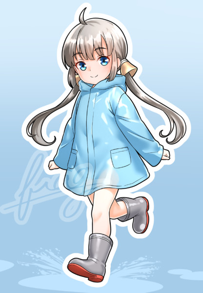 雨合羽なふーふちゃん