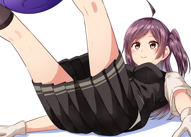 バランスボールと萩風