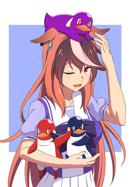 皇帝と皇帝ペンギン