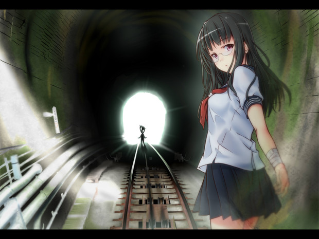 トンネルの向こう Kanata さんのイラスト ニコニコ静画 イラスト