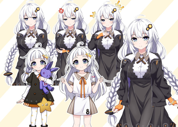 A.I.VOICE2用あかりちゃん立ち絵ver1.0
