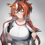 水着マルゼンスキーとても好き / かにさわ さんのイラスト