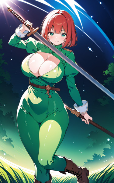 女剣士 その36