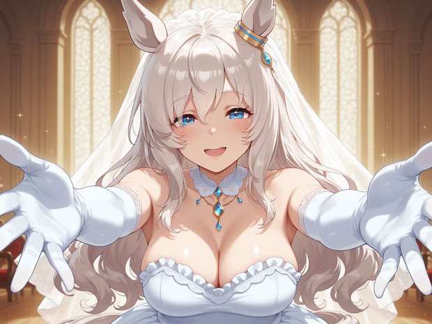 オグリママの晴れ姿