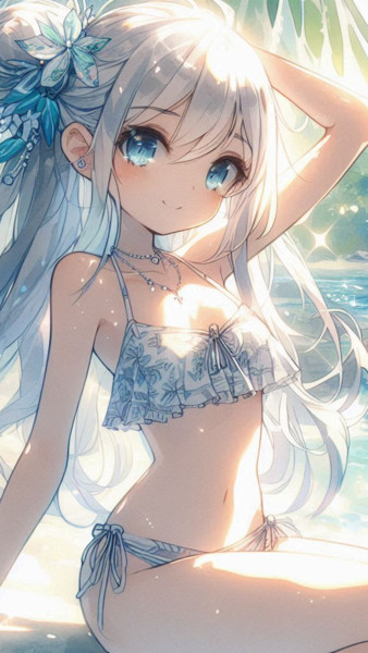 tropical summer beach【AI】