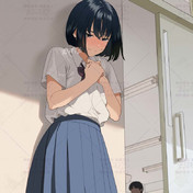 はまち　様 MMDステージ配布あり】深紫色ステージ / はまち さんのイラスト