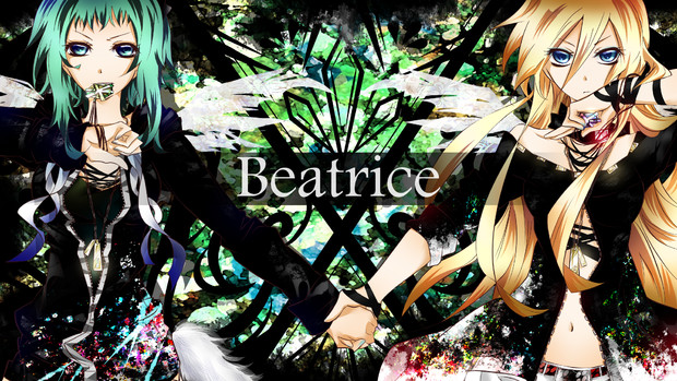 Lily Gumi Beatrice 01 蝶夜 さんのイラスト ニコニコ静画 イラスト