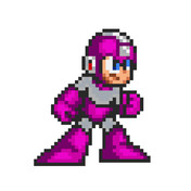 ドット絵「ロックマンC7改」BBSB-W ZX ロックマン7風 / KYFN0118