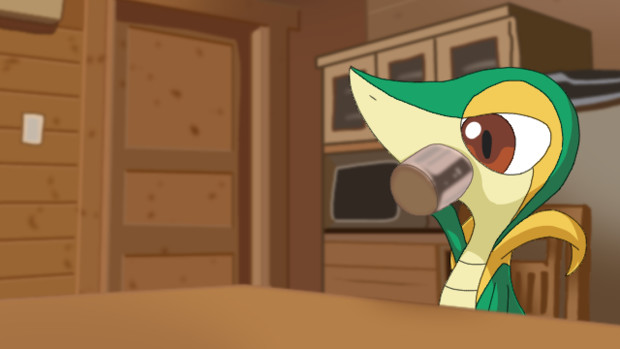 お茶でも飲んでください