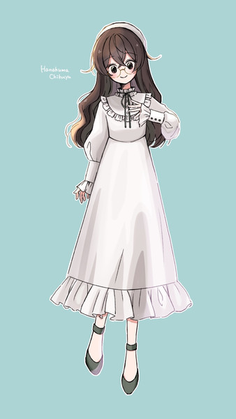 花隈千冬「こういう格好は...落ち着かないです...」