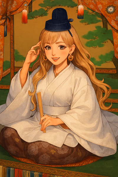 ギャルになった豊臣秀吉ちゃん