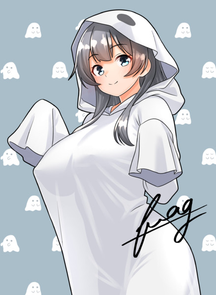 おばけコスな阿賀野