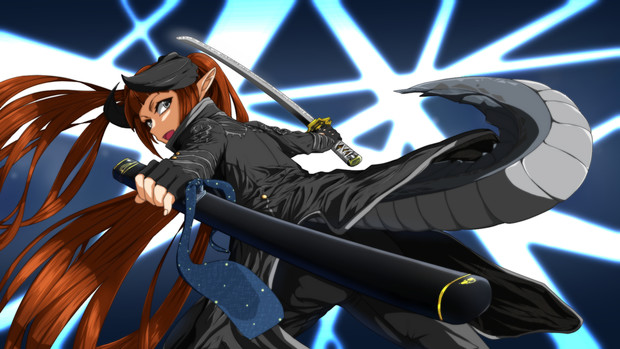 リムで狂った後　より　Vergil衣装のイズミﾁｬﾝ