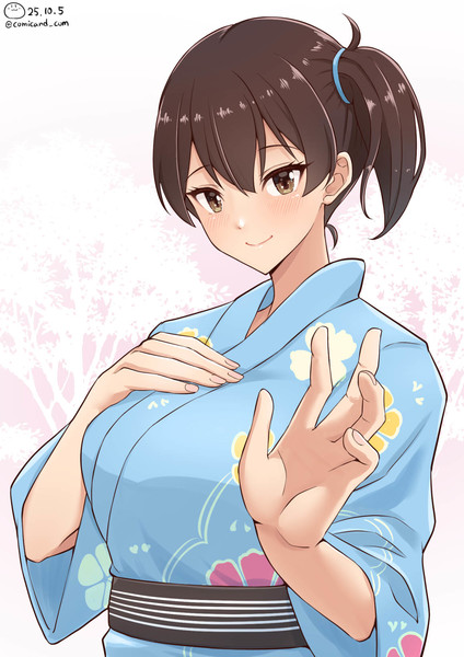 加賀さん温泉浴衣Ver.