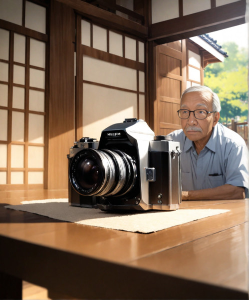 爺さんのフィルムカメラ