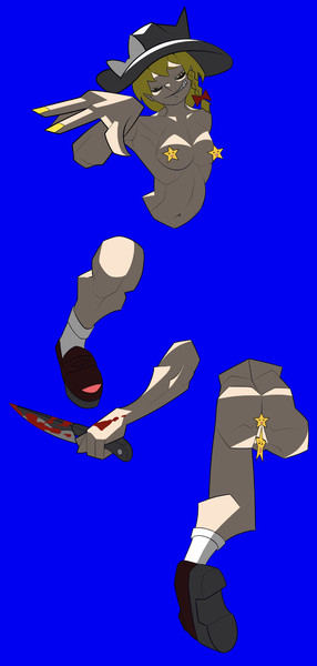 壁を抜けるSZ姉貴