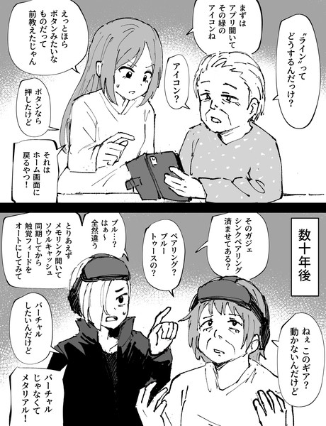 ジェネレーション言語ギャップ