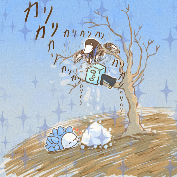 やさしさにふれるユキハミ