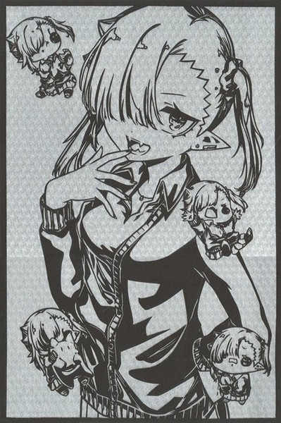 切り絵　石川月菜