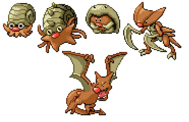 ディグダ図鑑　Ｎｏ１３８～１４２