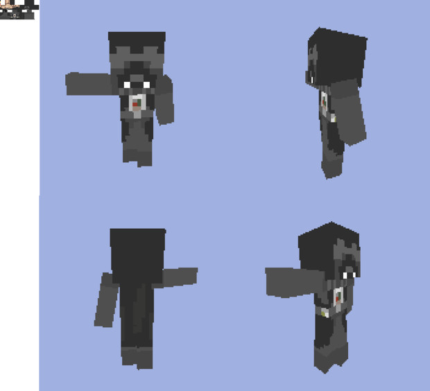 Minecraft用キャラスキン ダースベイダー 第二艦隊 さんのイラスト ニコニコ静画 イラスト