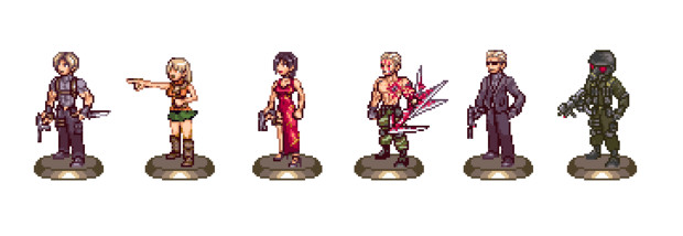 【ドット絵】バイオ4フィギュアコレクション