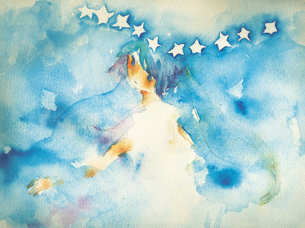 天の川に溺れる Am さんのイラスト ニコニコ静画 イラスト