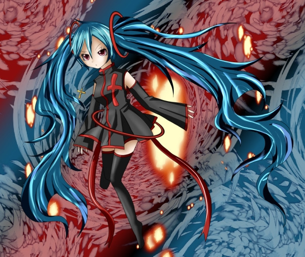 悪ミク 琉架 るっか さんのイラスト ニコニコ静画 イラスト