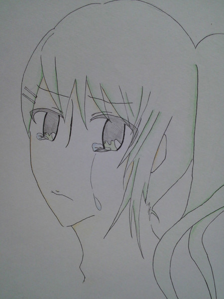 泣いてる顔が描いてみたかったんだ なうら さんのイラスト ニコニコ静画 イラスト