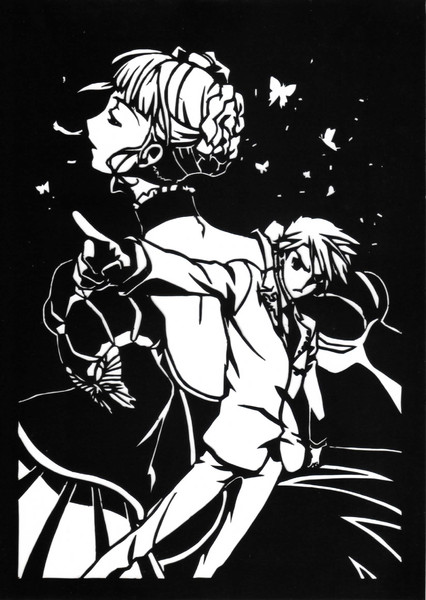 うみねこのなく頃に 切り絵 紫陽花 さんのイラスト ニコニコ静画 イラスト