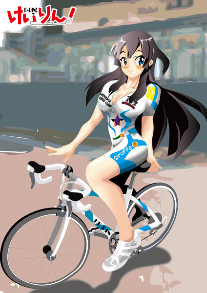 もしも軽音楽部の女子高校生が競技用自転車の ハンドル を握ったらww ニコニコ静画 イラスト