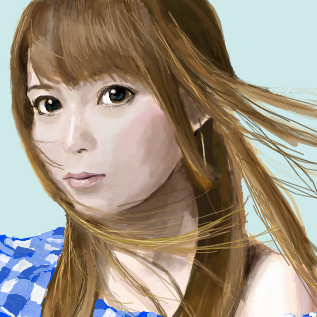 中川翔子似顔絵 メカラウロコ さんのイラスト ニコニコ静画 イラスト