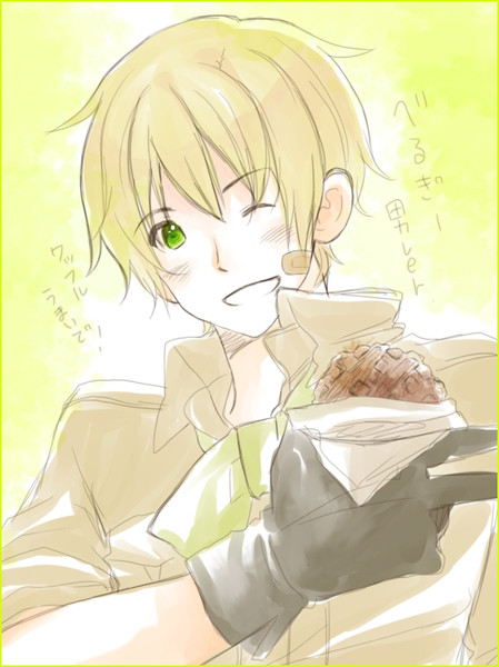 ヘタキャラ性転換 ベルギー ニコニコ静画 イラスト