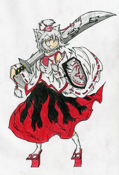 犬走椛 手描き ごくう 御供 さんのイラスト ニコニコ静画 イラスト