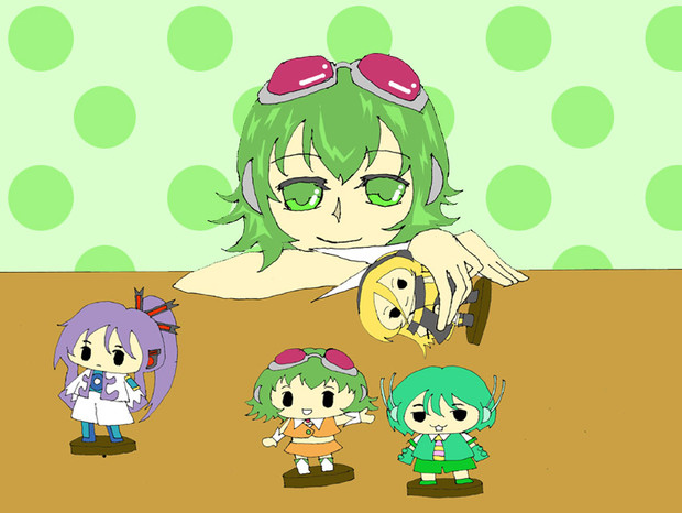 Gumiさん誕生日おめでとう すみませんp さんのイラスト ニコニコ静画 イラスト