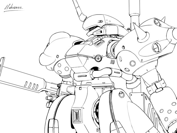 ケンプファー 線画 ぬこさん さんのイラスト ニコニコ静画 イラスト