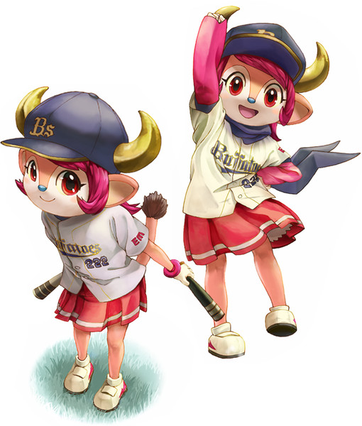 球団マスコット ニコニコ静画 イラスト