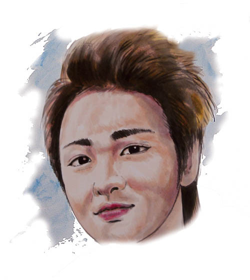 大野智の似顔絵 Je6len比良 さんのイラスト ニコニコ静画 イラスト