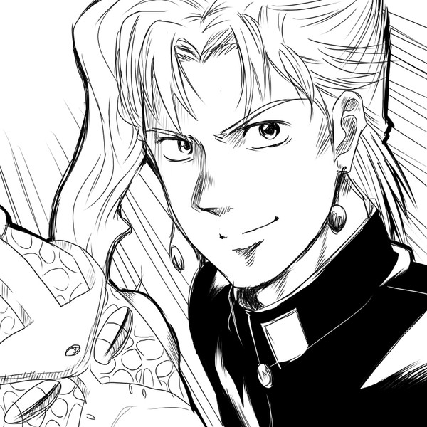 花京院典明 ニコニコ静画 イラスト