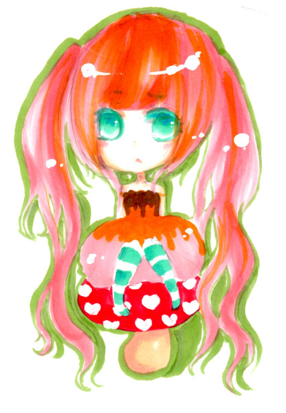 きのこ擬人化 ぷっちょん さんのイラスト ニコニコ静画 イラスト