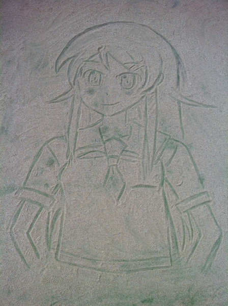 テニスコート 桐野さん サンドアート Vayu さんのイラスト ニコニコ静画 イラスト