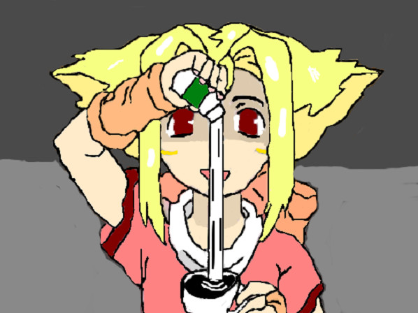 フィーネ お待たせ 塩コーヒーしか無かったけどいいかな ニコニコ静画 イラスト