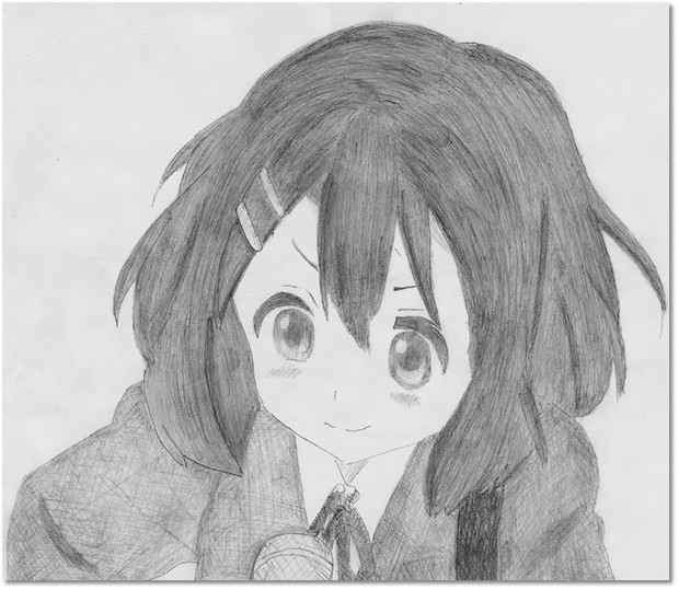 けいおん 唯ちゃん 鉛筆画 平安京エイリアン さんのイラスト ニコニコ静画 イラスト