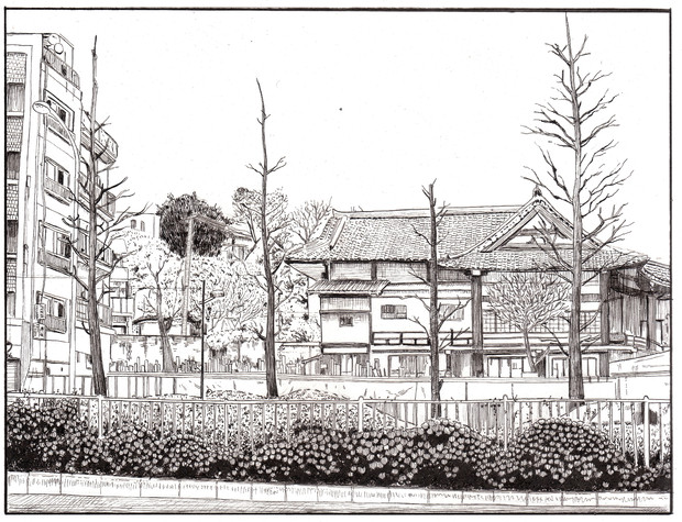 風景ペン画 その002 No 08 Shinya Uehara さんのイラスト ニコニコ静画 イラスト