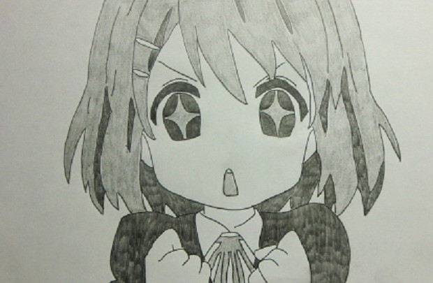 シャーペン で やる気が出た平沢唯 を描いたのさ 唯 唯 さんのイラスト ニコニコ静画 イラスト