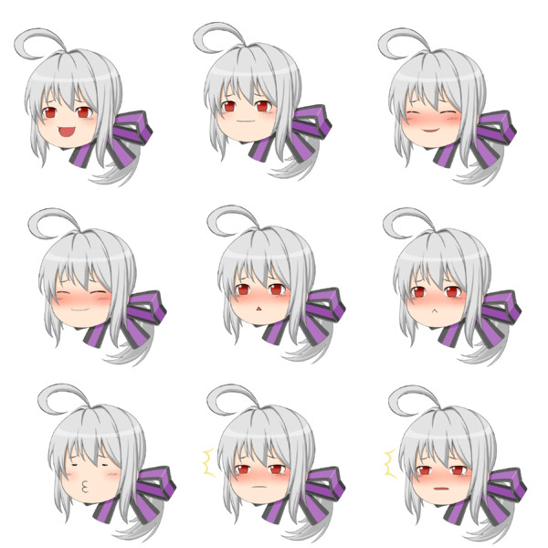 ハク姉さん素材１ きつね 仮 さんのイラスト ニコニコ静画 イラスト