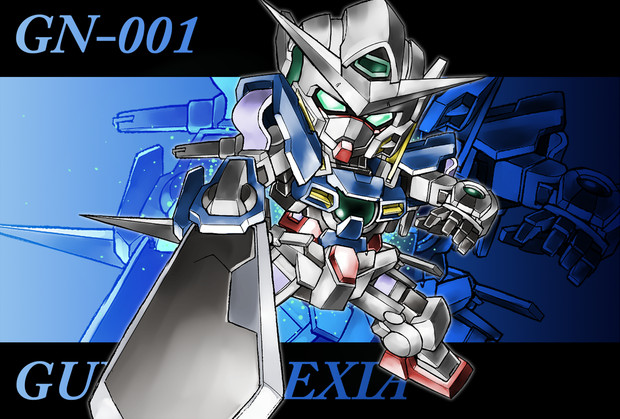 003 ガンダムエクシア Vivi さんのイラスト ニコニコ静画 イラスト