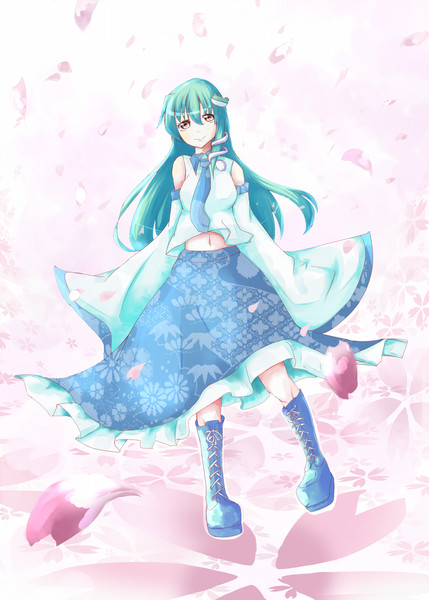 花の巫女 空向 そらむこ さんのイラスト ニコニコ静画 イラスト