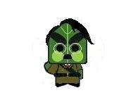 総統閣下をほうれん草にしてみた