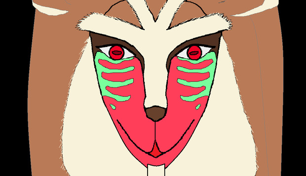 シシ神様を描いてみた 写神 ヒューロ さんのイラスト ニコニコ静画 イラスト